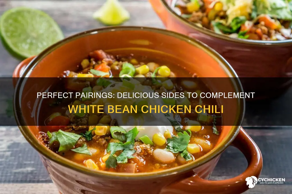 what goes with white bean chicken chili
