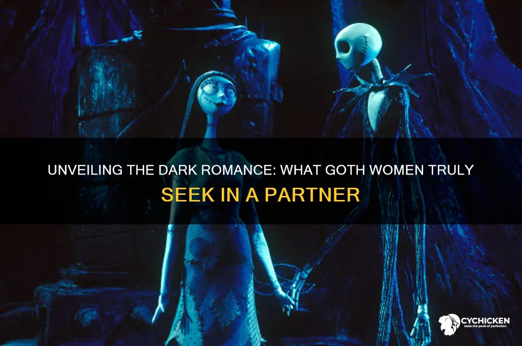 what goth chicks want in a man