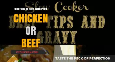 Perfect Gravy Pairings: Enhancing Pork, Chicken, or Beef Dishes