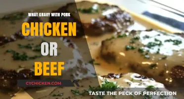Perfect Gravy Pairings: Enhancing Pork, Chicken, or Beef Dishes with Flavor