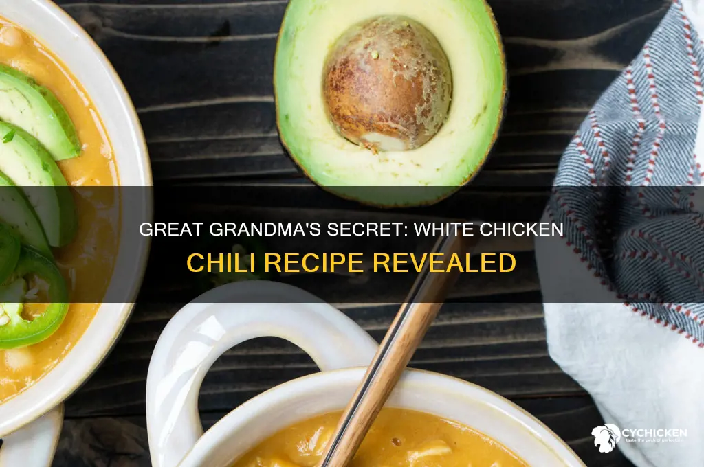 what great grandma ate white chicken chili