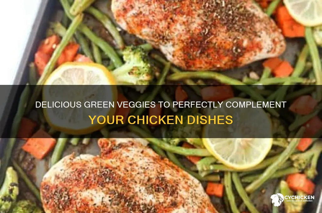 what green vegetables go well with chicken