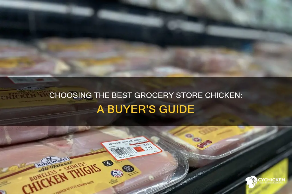 what grocery store chicken to buy