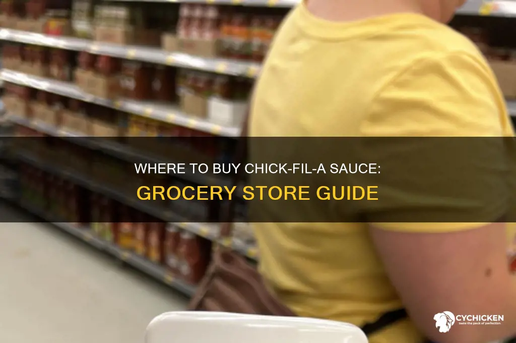 what grocery stores sell chick fil a sauce
