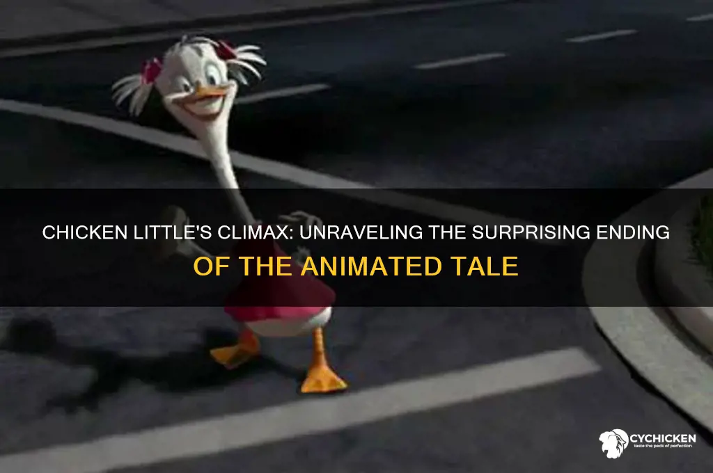 what happened at the end of chicken little