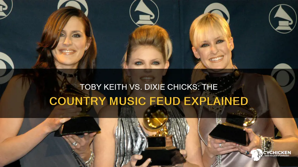 what happened between toby keith and the dixie chicks