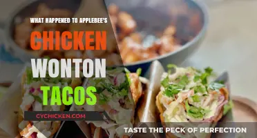 Applebee's Chicken Wonton Tacos: Why They Disappeared and What’s Next