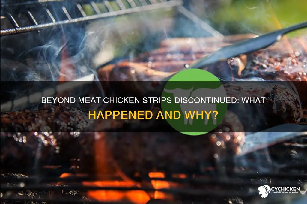 what happened to beyond meat chicken strips
