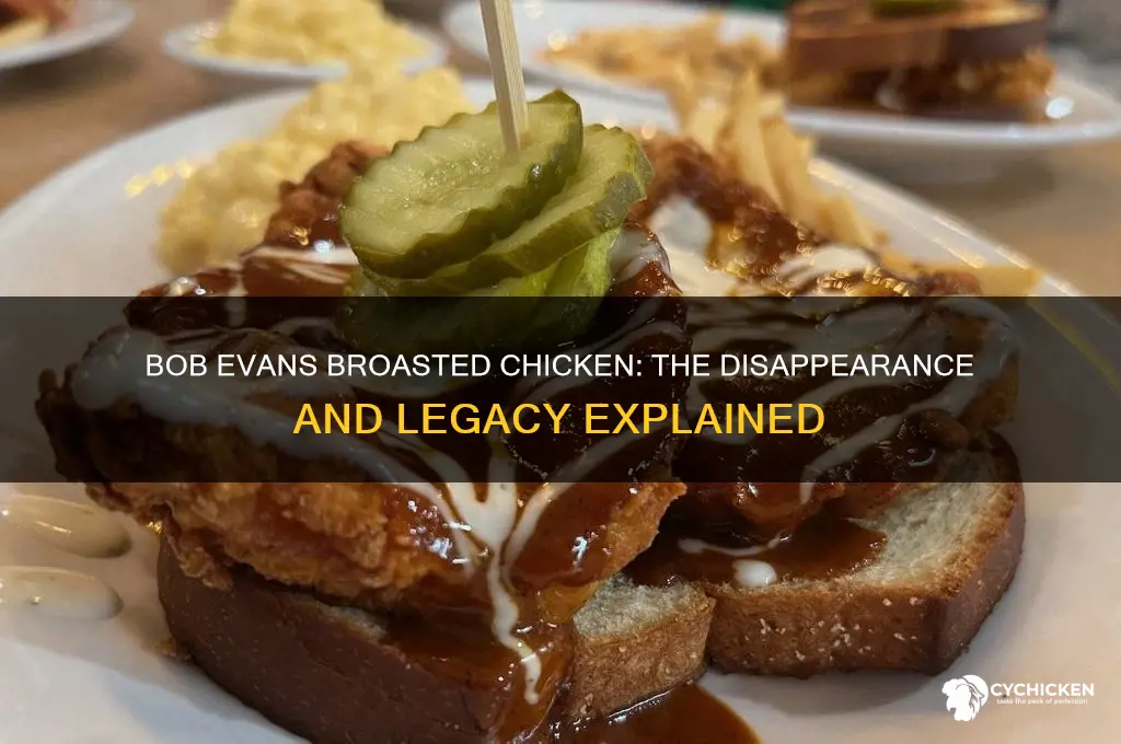 what happened to bob evans broasted chicken