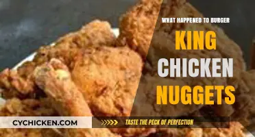 Burger King Chicken Nuggets: The Sudden Disappearance Explained