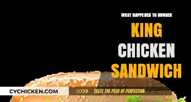 Burger King's Chicken Sandwich: Rise, Fall, and Menu Disappearance Mystery