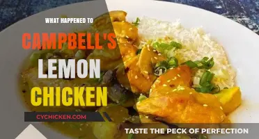 Campbell's Lemon Chicken Discontinued: Why It Vanished and What's Next