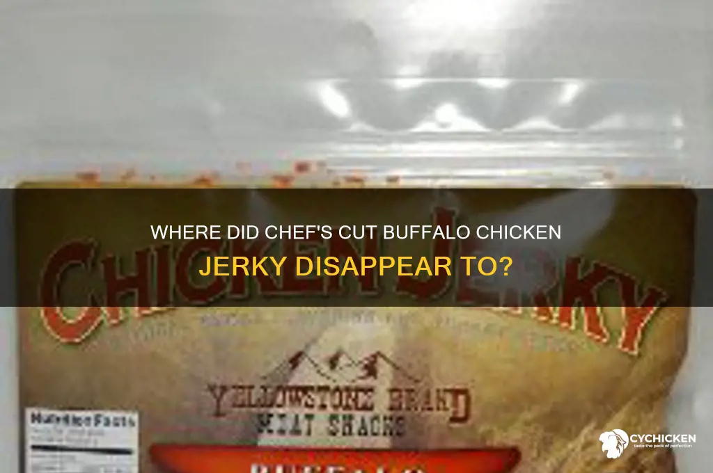 what happened to chefs cut buffalo chicken jerky