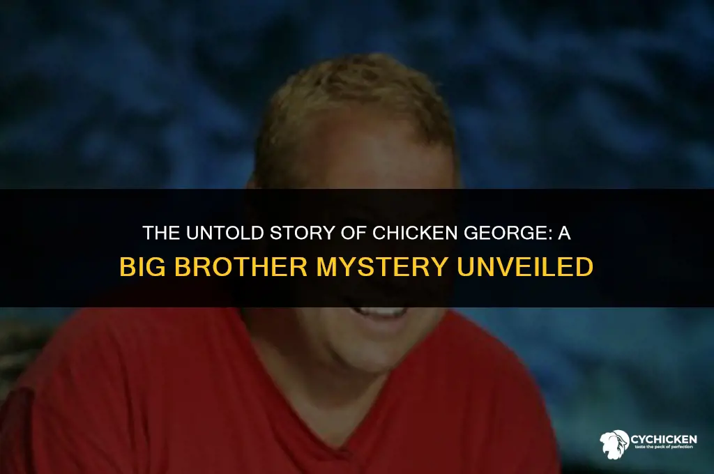 what happened to chicken george from big brother