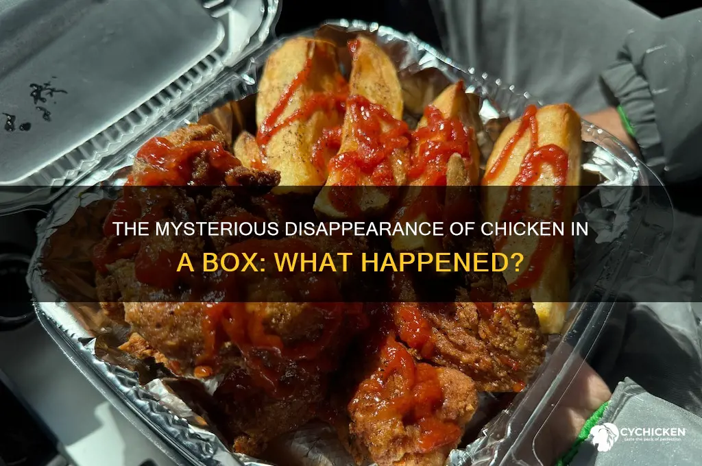 what happened to chicken in a box