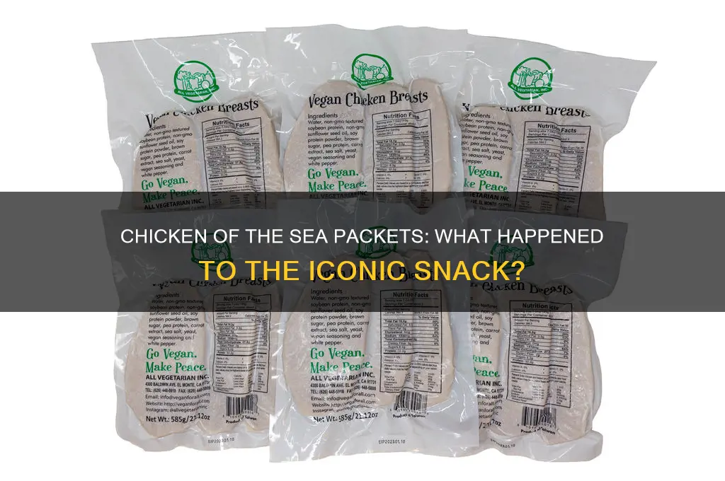 what happened to chicken of the sea packets