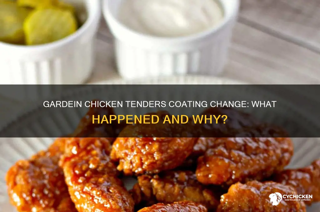 what happened to gardein chicken tenders coating