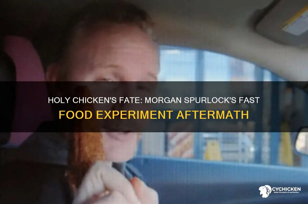 what happened to holy chicken morgan spurlock