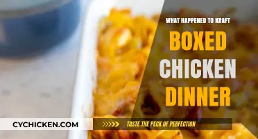 The Disappearance of Kraft Boxed Chicken Dinner: What Happened?