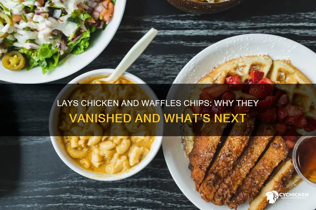 what happened to lays chicken and waffles chips