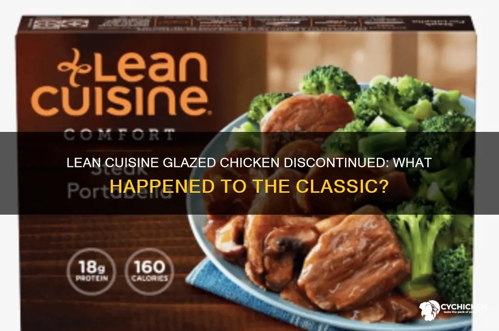 what happened to lean cuisine glazed chicken