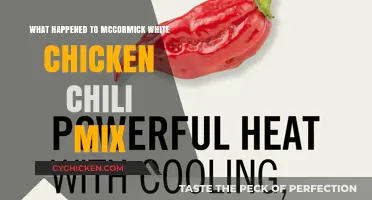 McCormick White Chicken Chili Mix: Discontinued or Still Available?