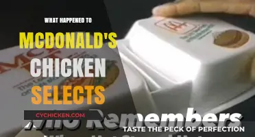 Why McDonald's Chicken Selects Disappeared: The Untold Story