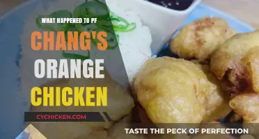 The Disappearance of PF Chang's Iconic Orange Chicken: What Happened?