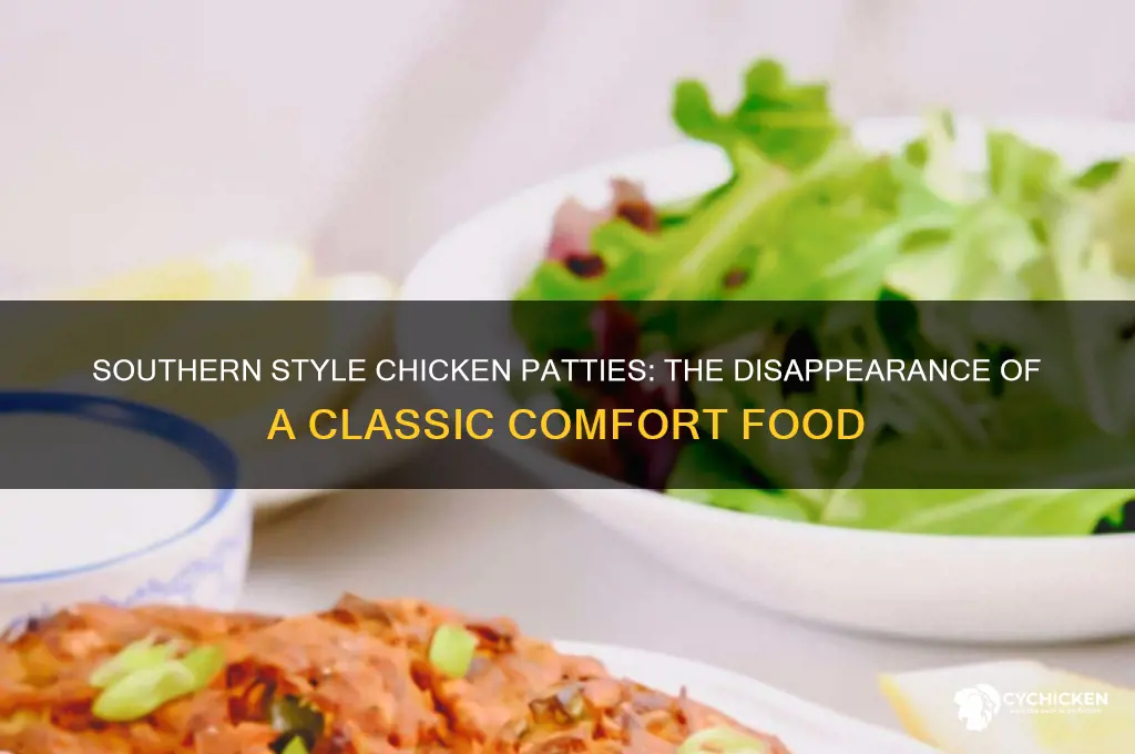 what happened to southern style chicken patties