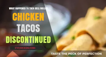 Why Taco Bell Rolled Chicken Tacos Were Discontinued