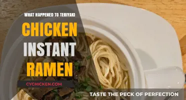 The Disappearance of Teriyaki Chicken Instant Ramen: A Noodle Mystery