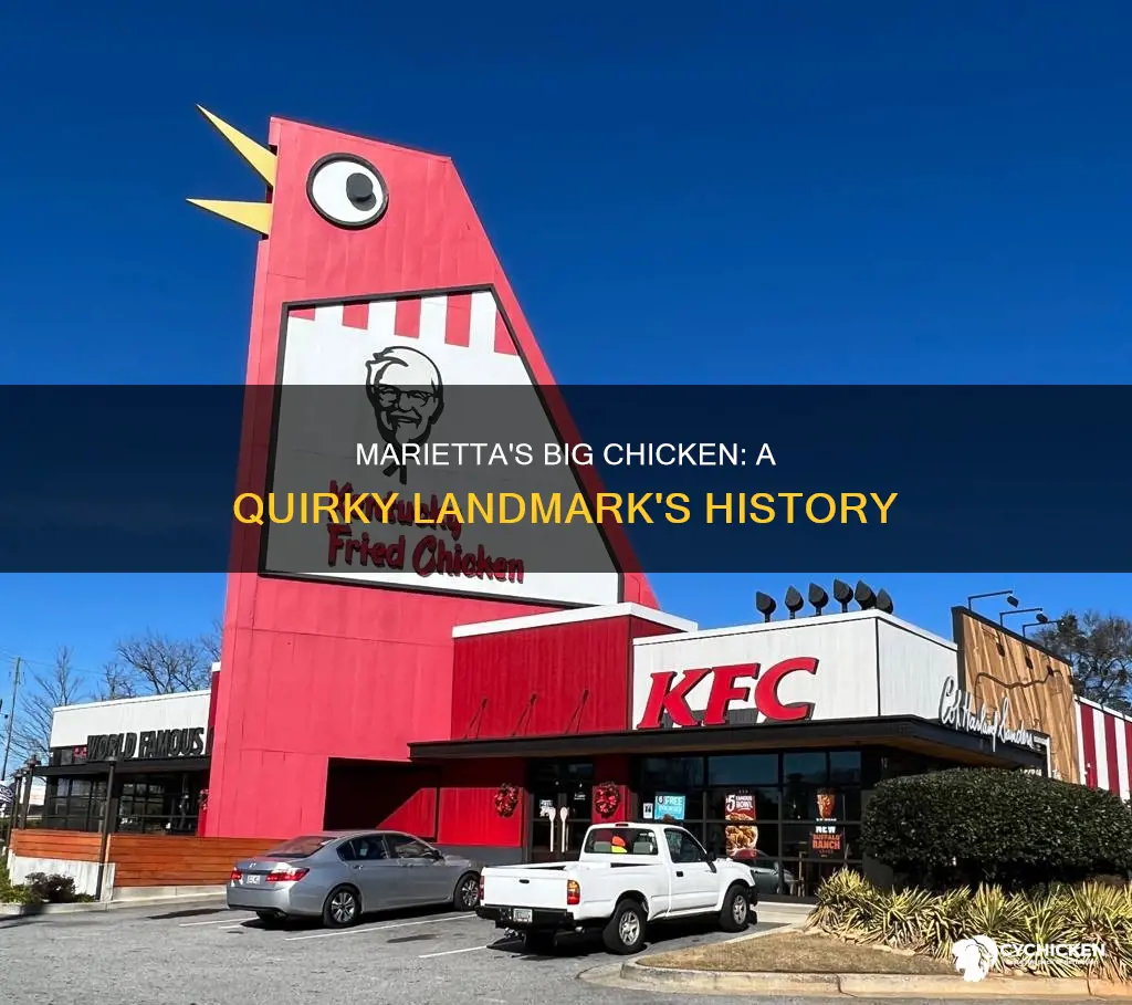 what happened to the big chicken in marietta georgia