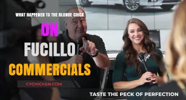 Where Did the Blonde Chick from Fucillo Ads Go?