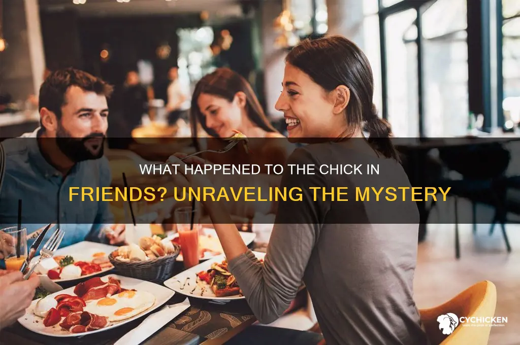 what happened to the chick in friends
