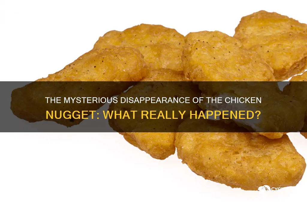 what happened to the chicken nugget