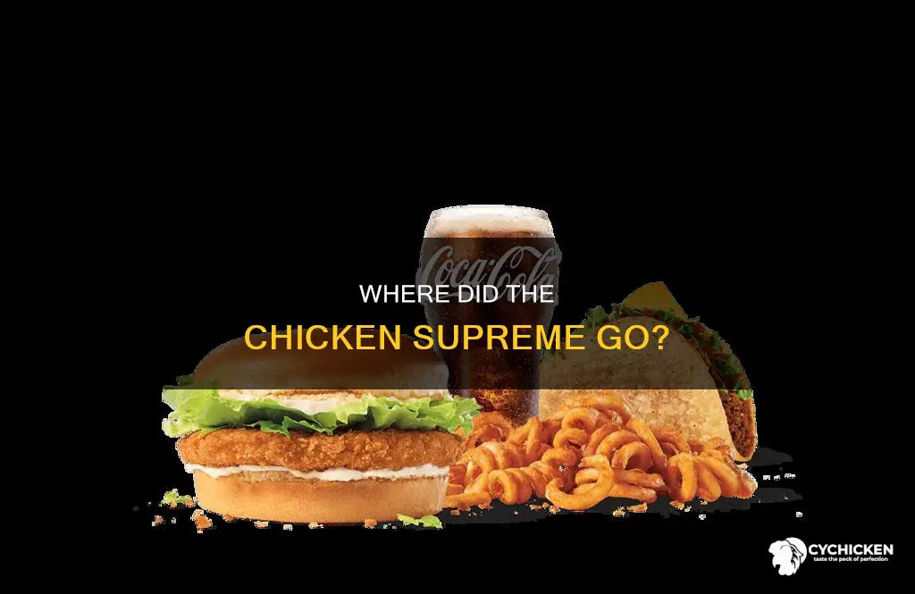 what happened to the jack in the box chicken supreme