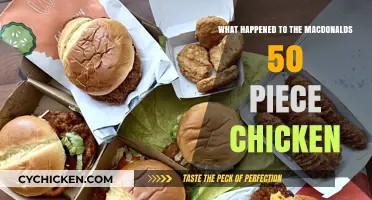 The Disappearance of McDonald's 50-Piece Chicken McNuggets: What Happened?