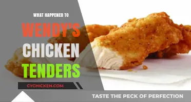 Wendy's Chicken Tenders Discontinued: What Happened and Why?