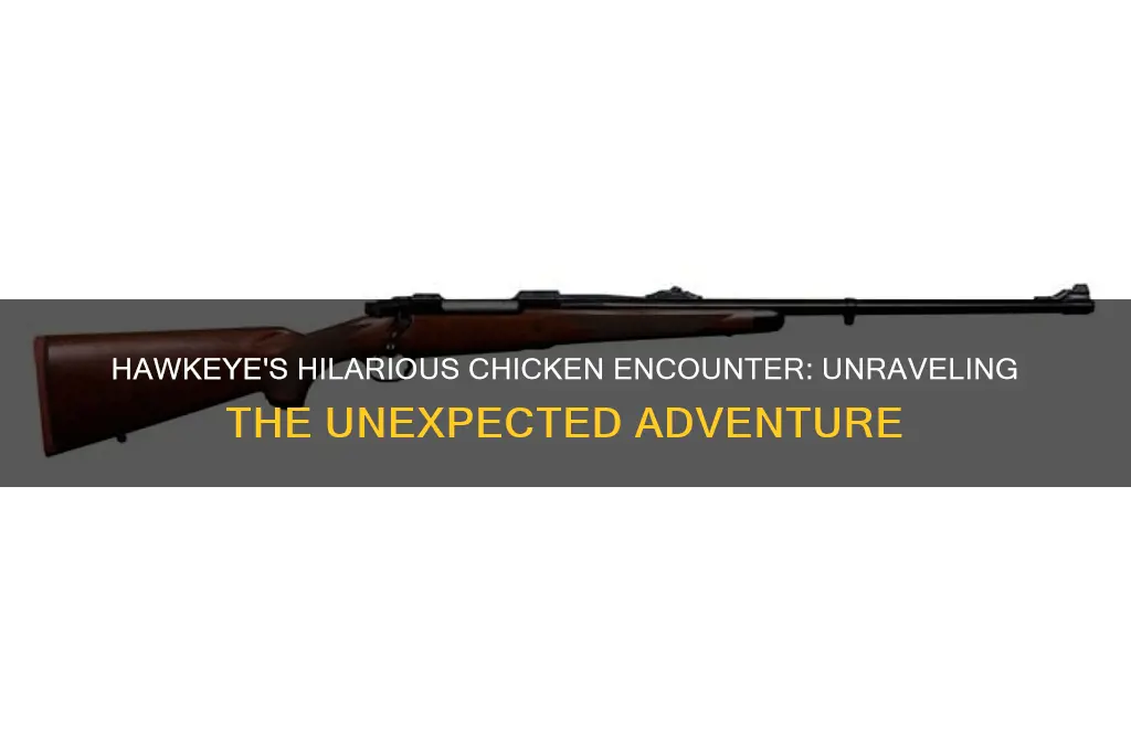what happened with hawkeye and the chicken