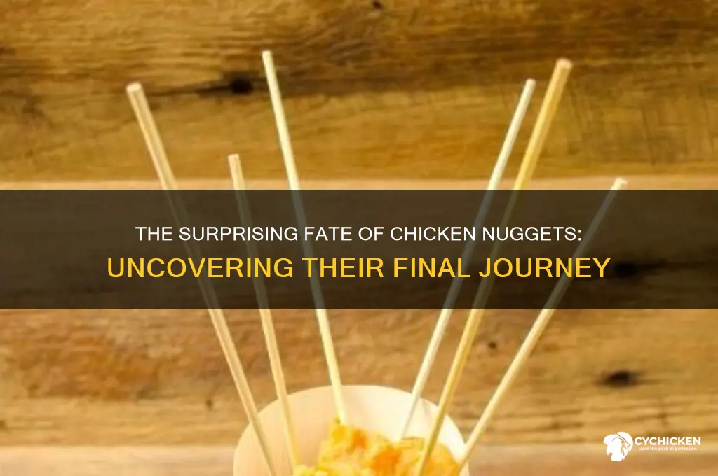 what happens at the end of chicken nugget