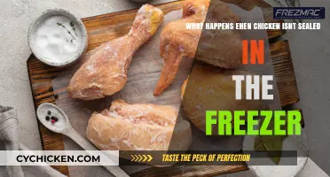 Chicken Left Unsealed: Freezer Fails and Food Safety