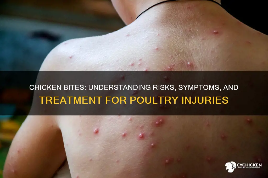 what happens if a chicken bites you