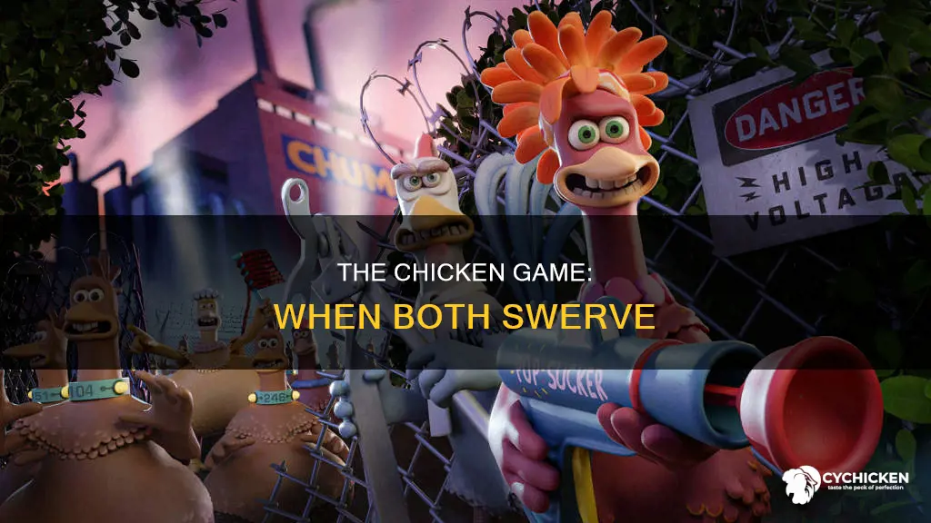 what happens if both suerve in the chicken game