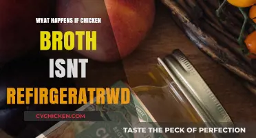 The Risks of Unrefrigerated Chicken Broth: A Food Safety Guide