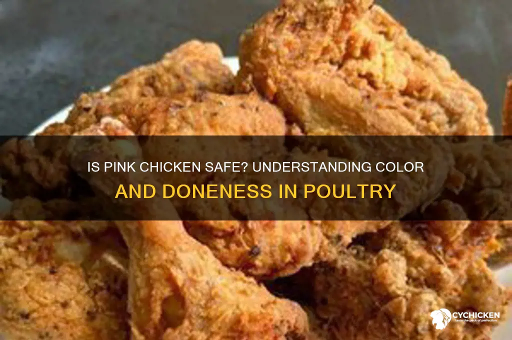 what happens if chicken is a little pink