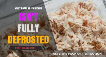 Risks of Cooking Partially Frozen Chicken: What You Need to Know