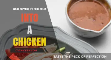 Poking Holes in Chicken: What's the Effect?