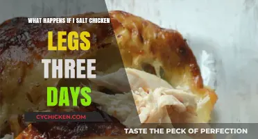 Salting Chicken Legs: The Three-Day Experiment