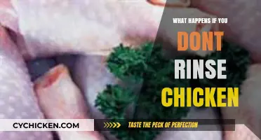 Skipping the Rinse: Why Not Washing Chicken is a Food Safety Must