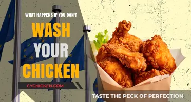 Unwashed Chicken: A Recipe for Disaster?